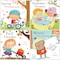 Childs Play Books Seasons/Estaciones Bilingual English/Spanish Books, Set of 4, 4PK CPS - alternate 1